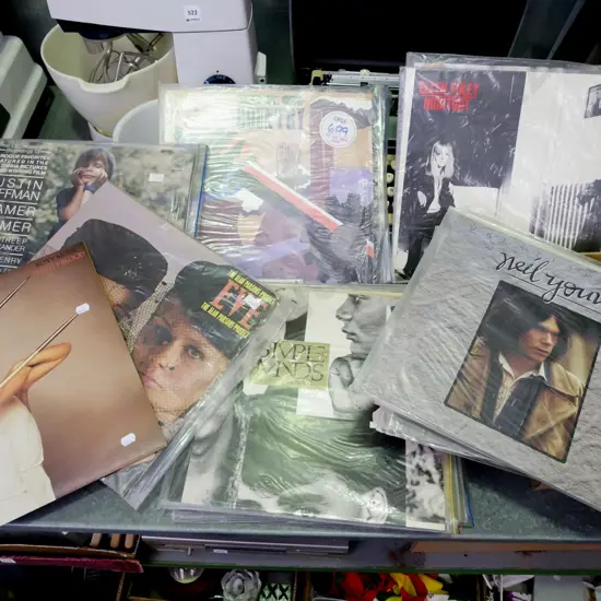 LPs; Roxi Music, Alan Parsons Project, Grace Jones etc