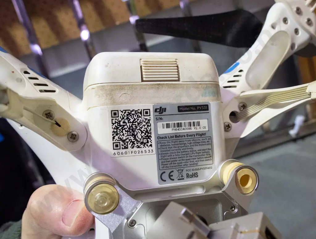 DJI Phantom drone, remote and hard case of accessories - As Is No Returns Image 1++