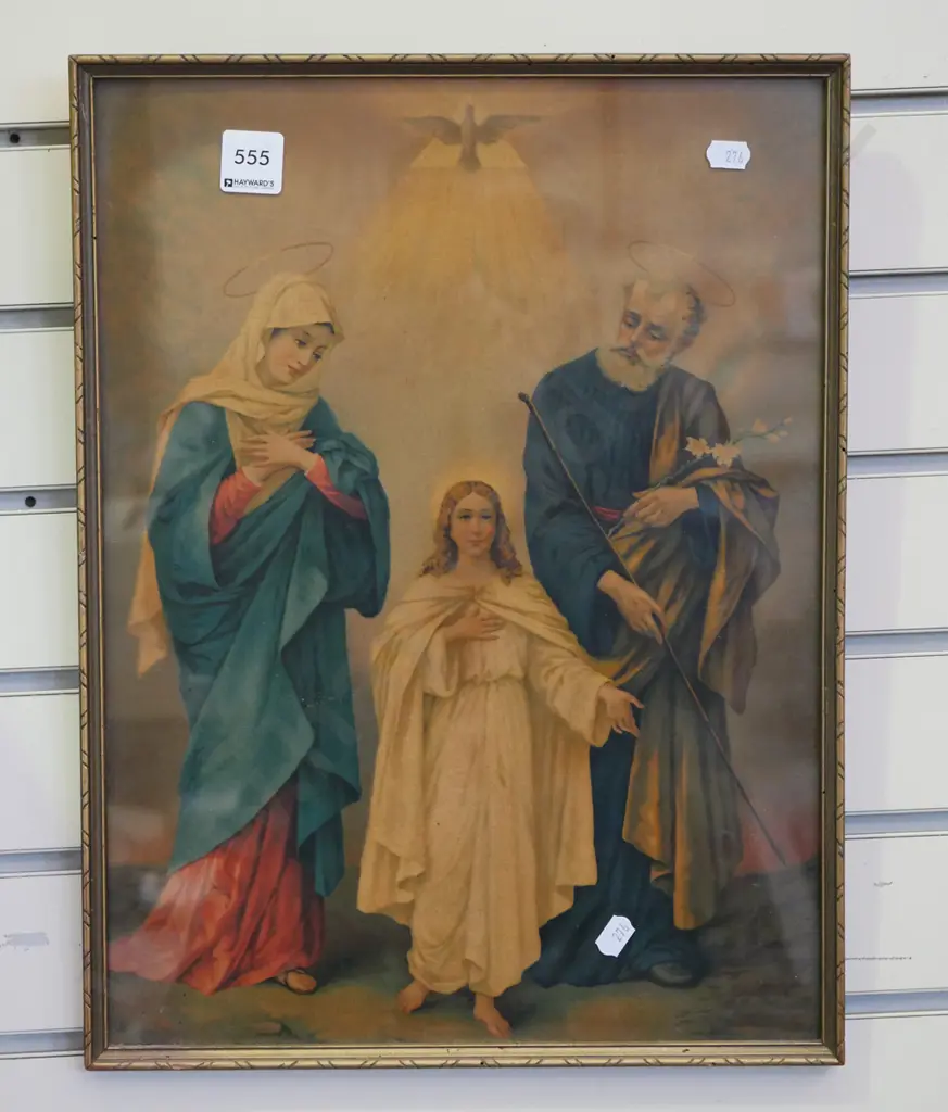 framed religious print Image 1++