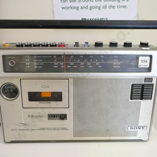 Sony radio cassette player
