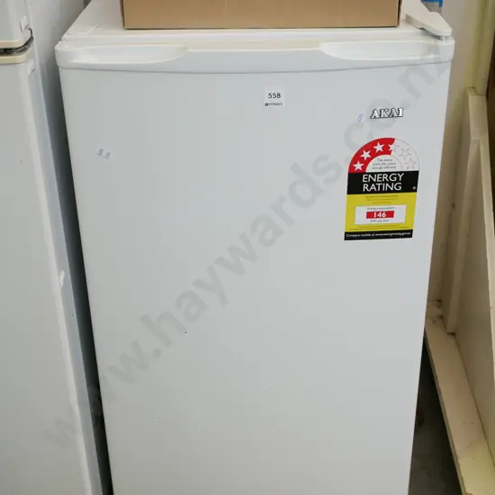 Akai under bench fridge