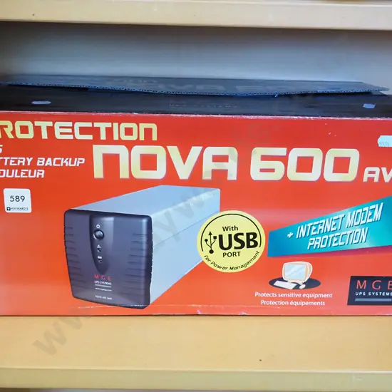 Nova 600 battery back up