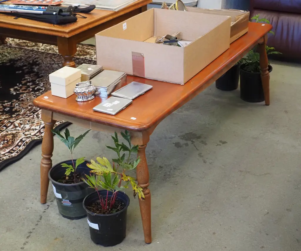 mahogany coffee table Image 1++