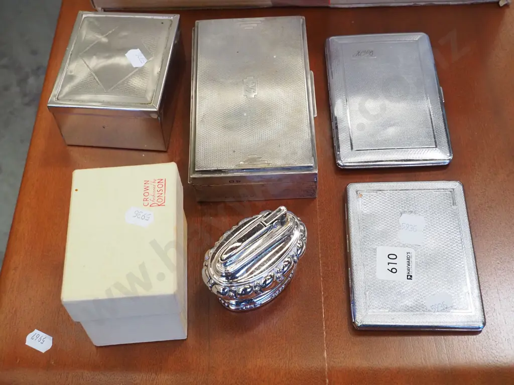 cigarette cases, trinket boxes, table lighter etc Image 1++