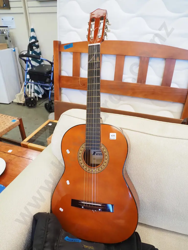 president acoustic guitar and soft carry case Image 1++