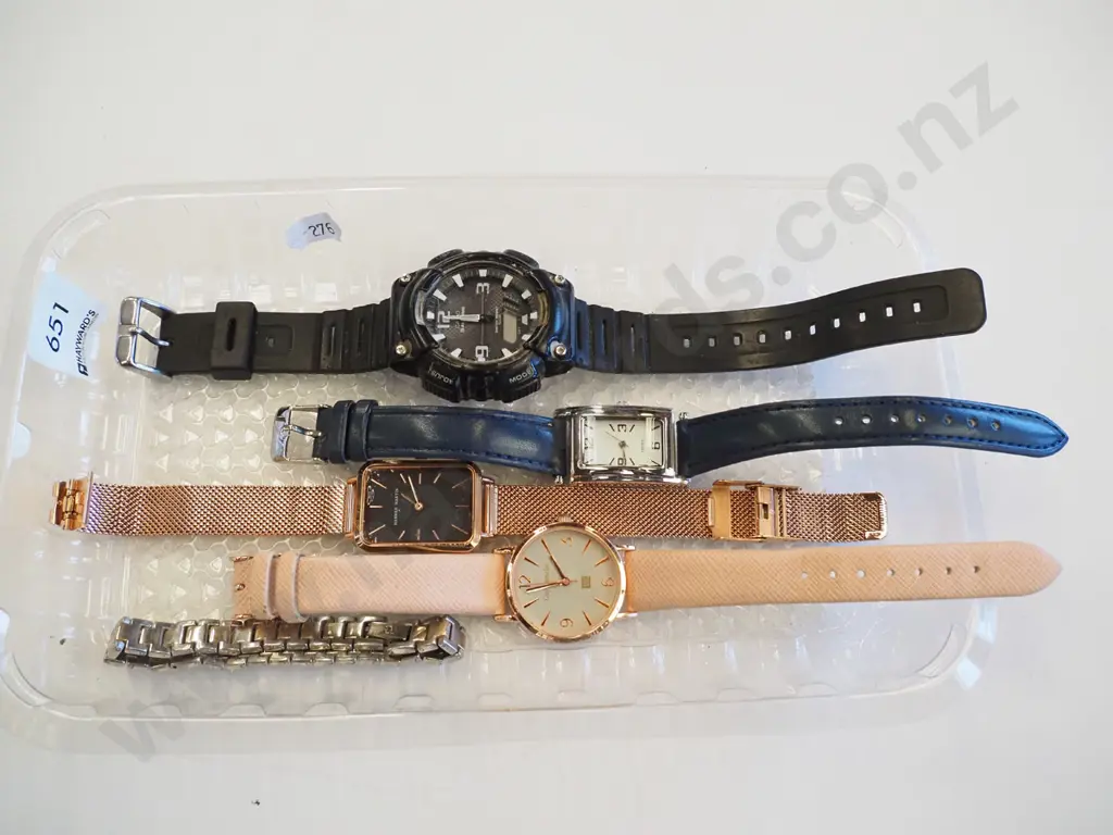 tray of wristwatches etc Image 1++
