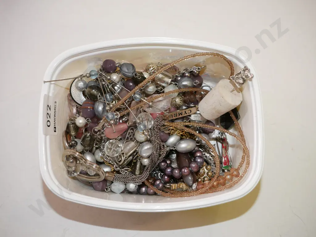 conatiner of costume jewellery Image 1++