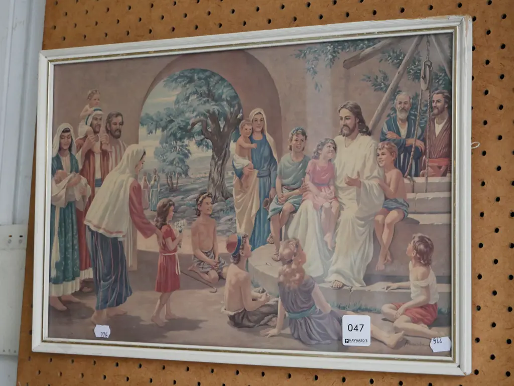 framed religious print Image 1++