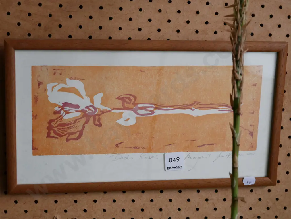 framed print - Dad's roses Image 1++
