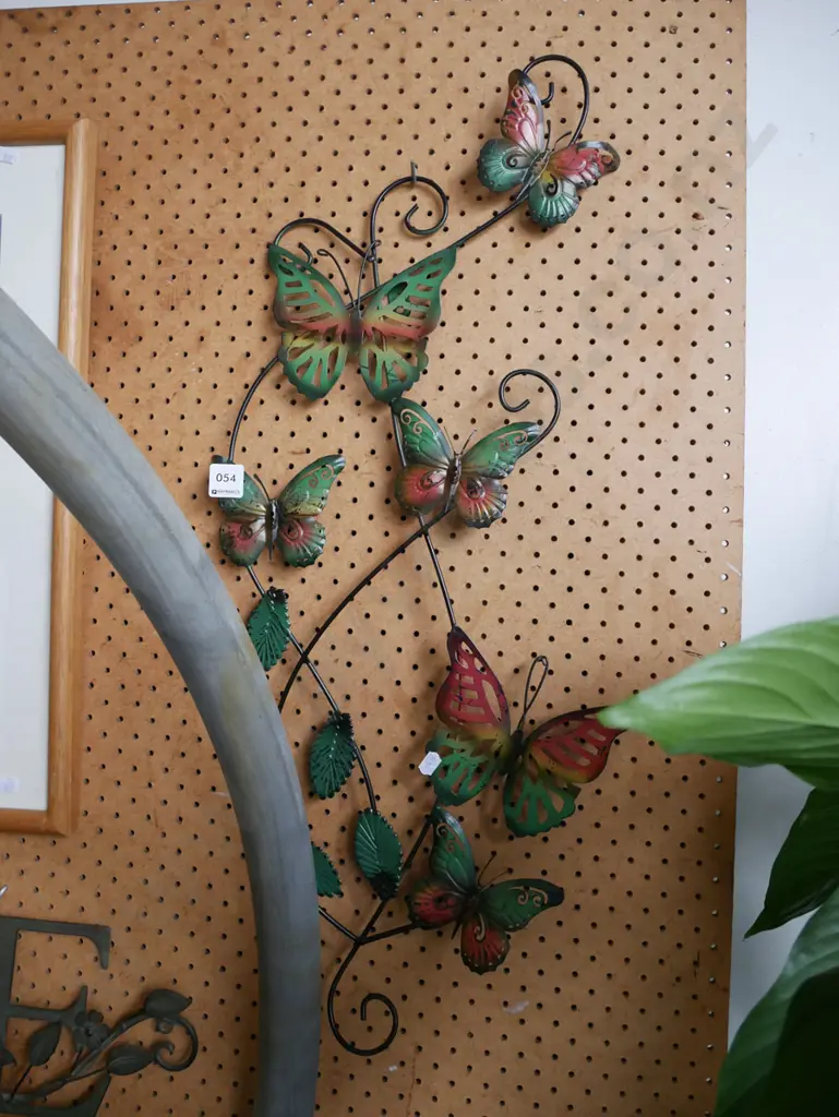 pressed metal wall art - butterflies Image 1++