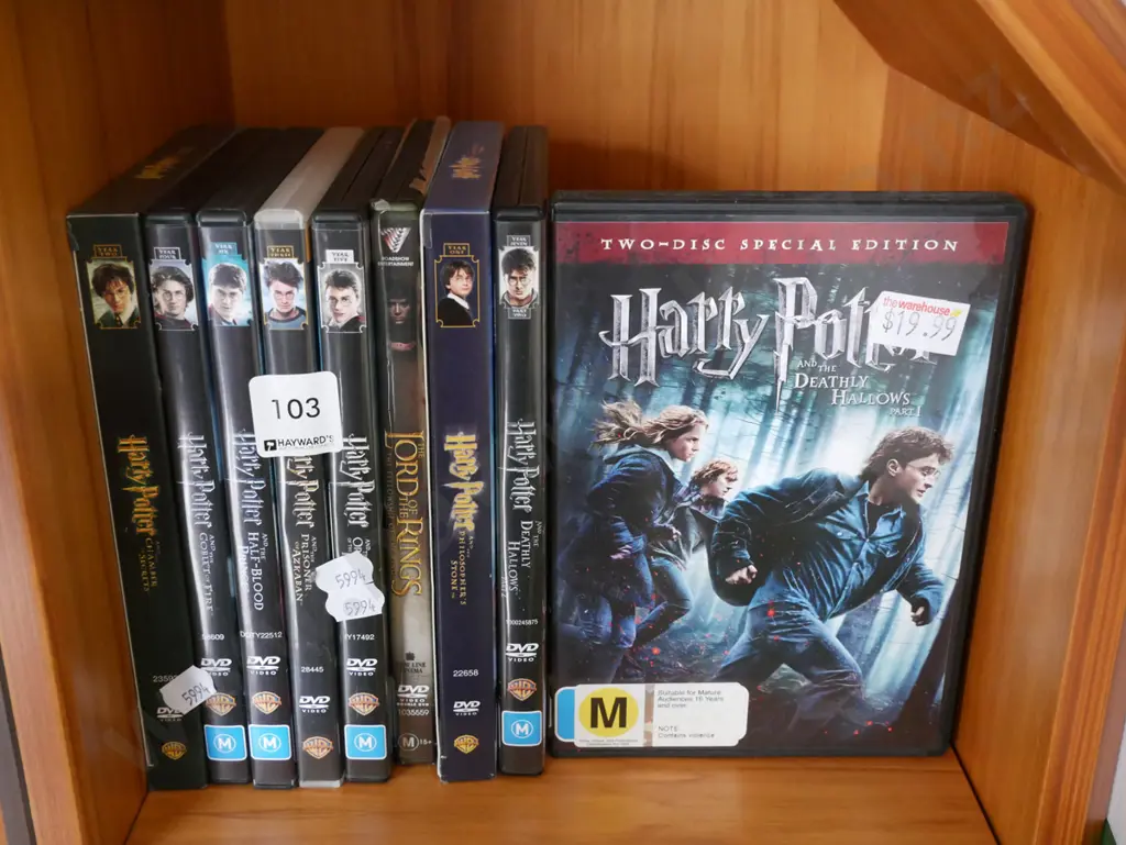 Harry Potter DVDs Image 1++