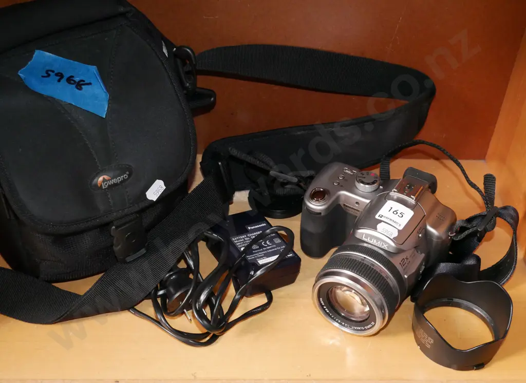 Panasonic DMC-FZ50 digital camera & bag Image 1++