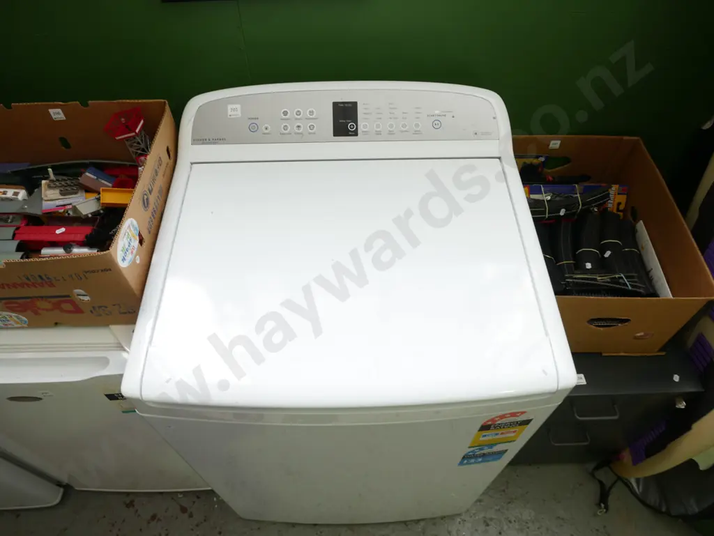 large 10kg  F&P Washsmart top load wash machine Image 1++