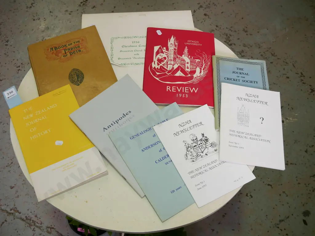 NZ history and other publications Image 1++
