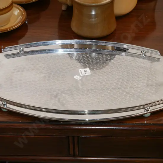 plated tray