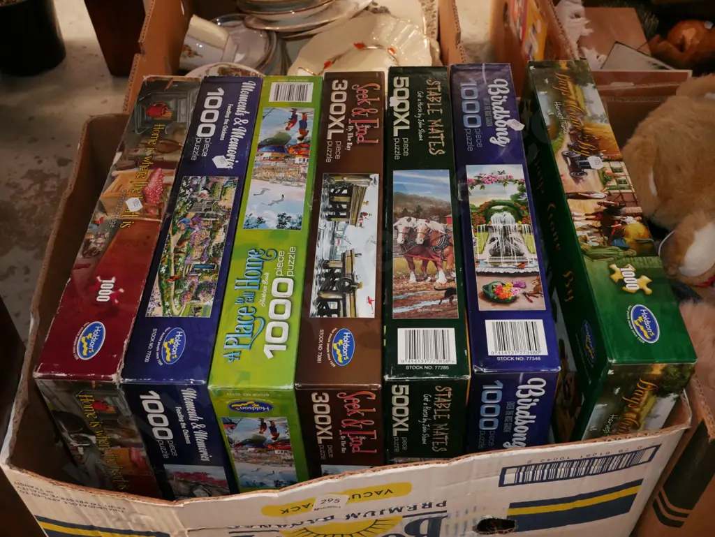 box of puzzles Image 1++