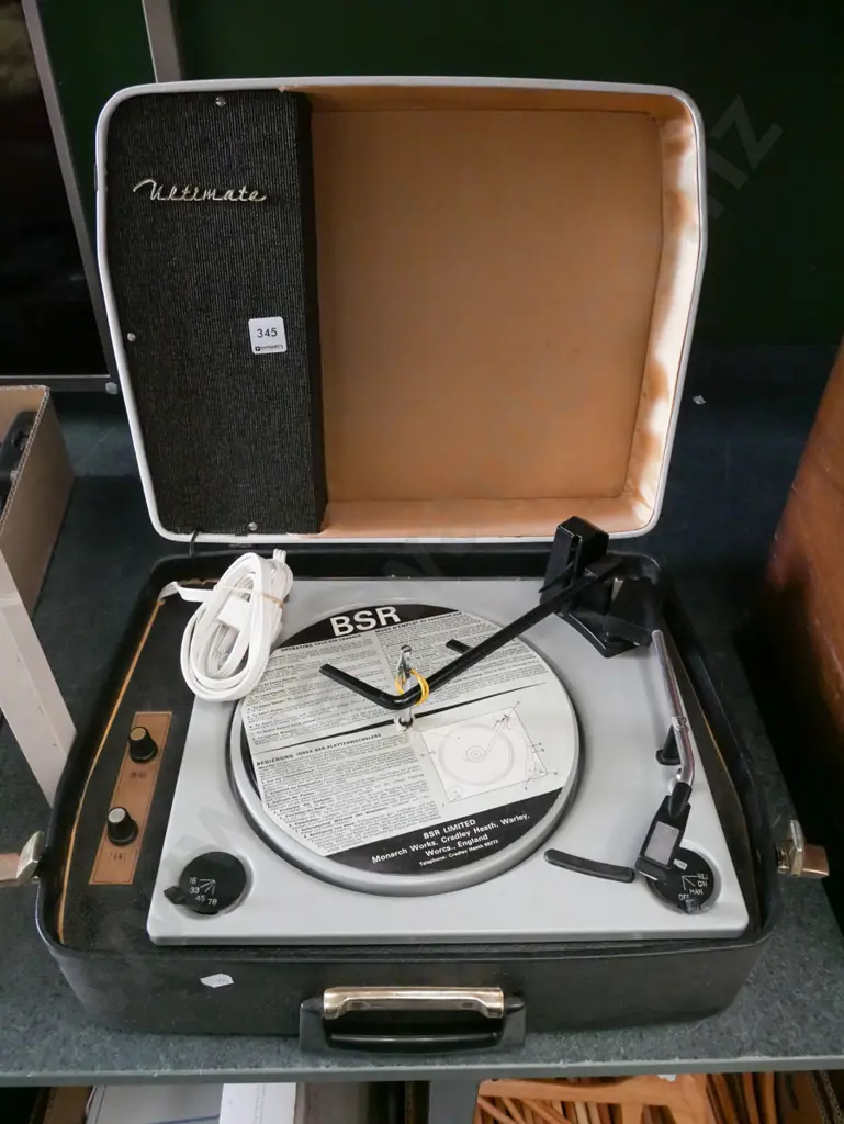 vintage Ultimate portable record player Image 1++