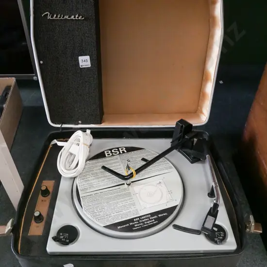 vintage Ultimate portable record player