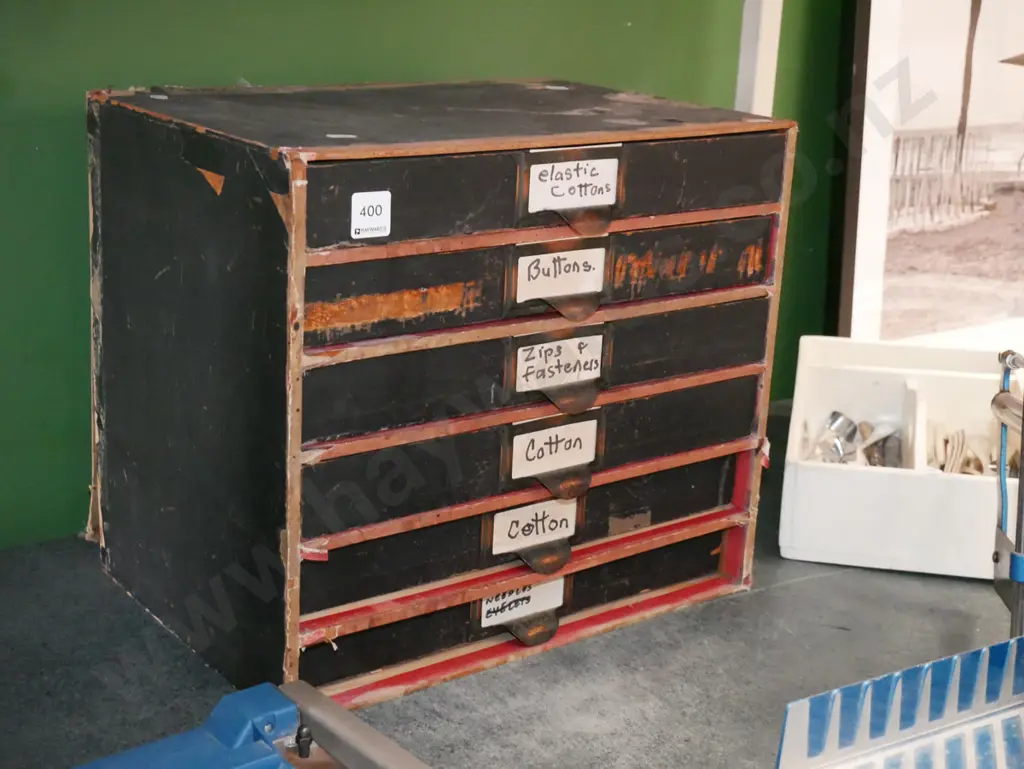 6 drawer haberdashery chest Image 1++