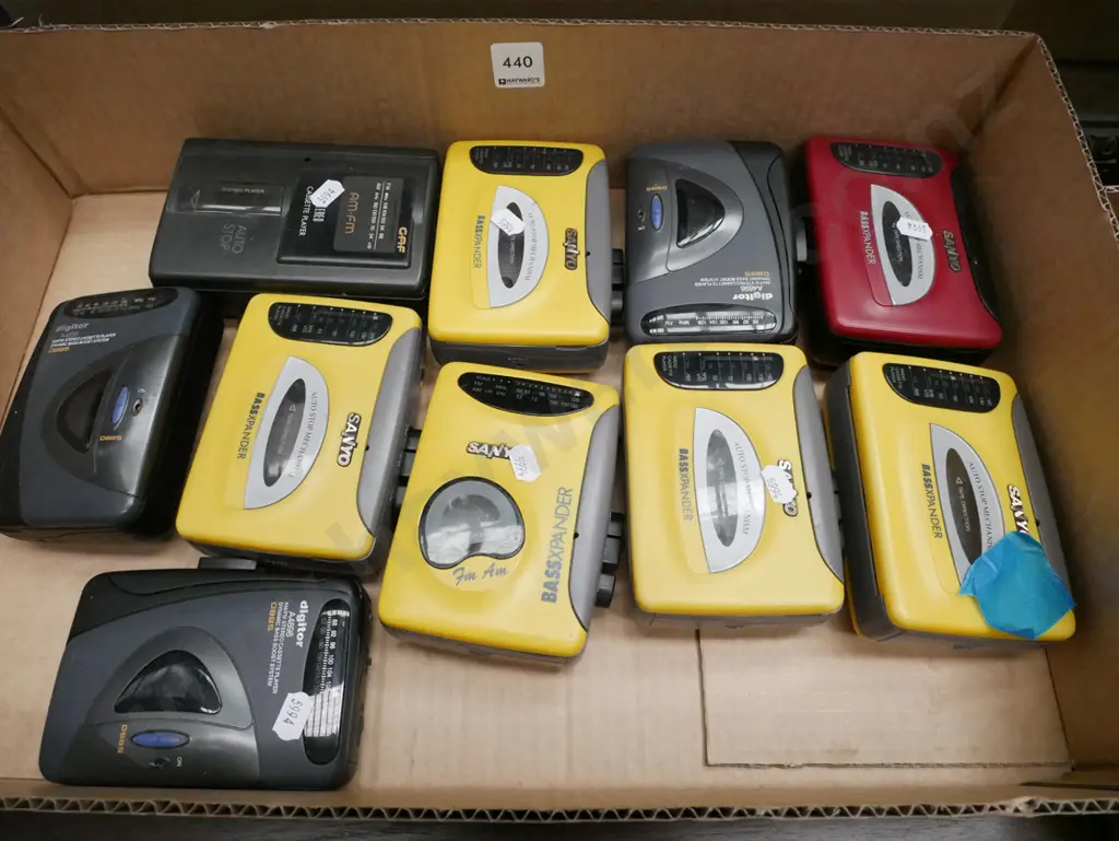 box of walkmans - As Is No Returns Image 1++
