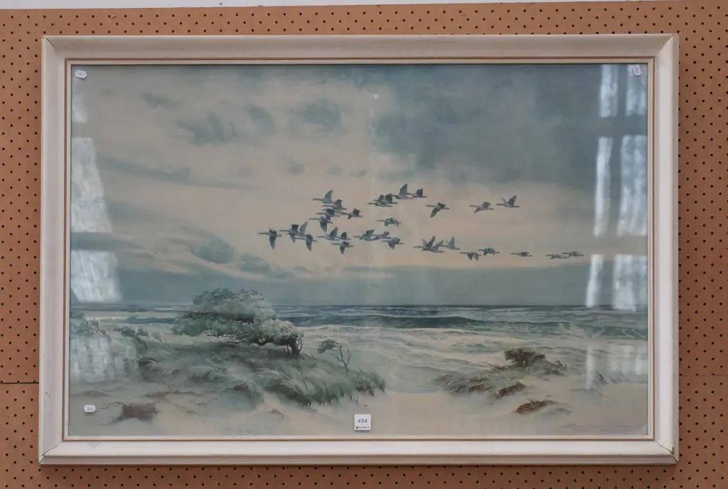 framed print - coastal scene Image 1++