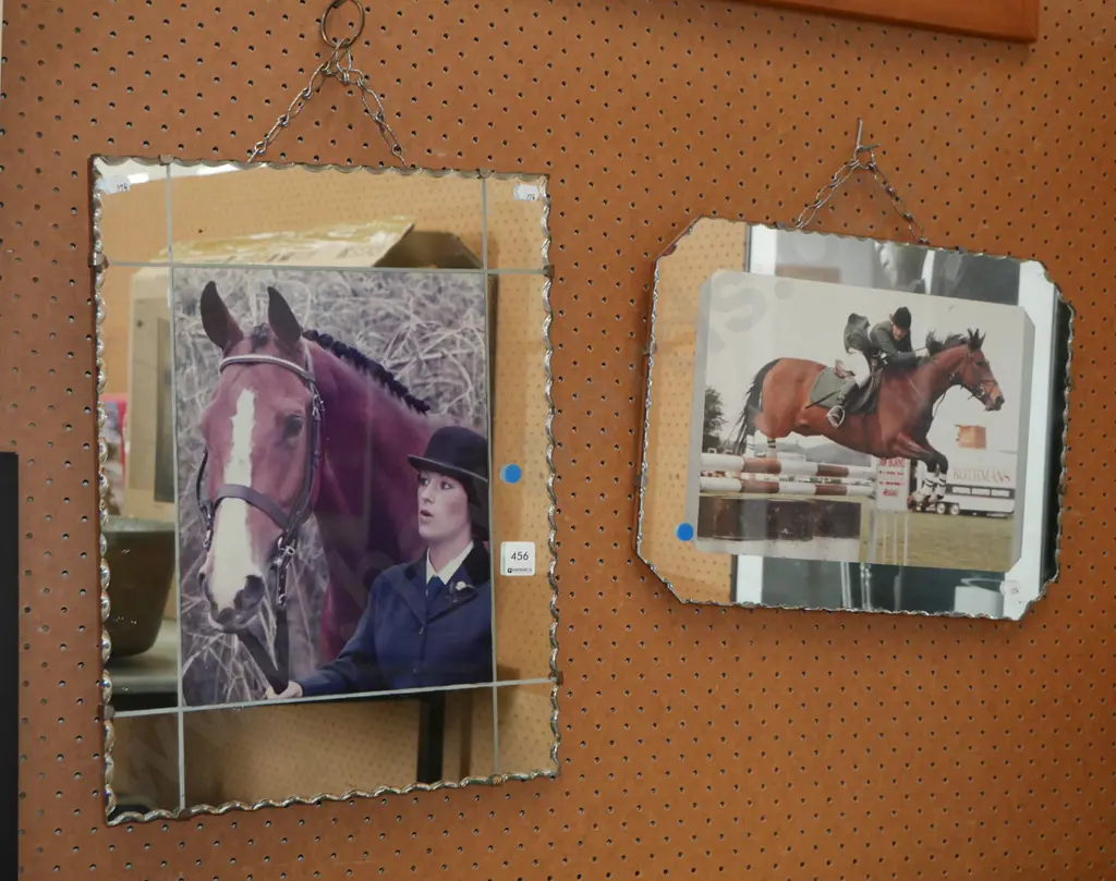 2x photographic mirrors - horses Image 1++
