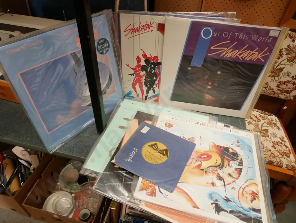 LPs; Dire Straits, Alan Parsons Project etc Image 1++