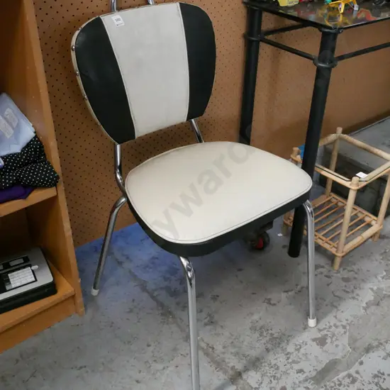 vinyl dining chair