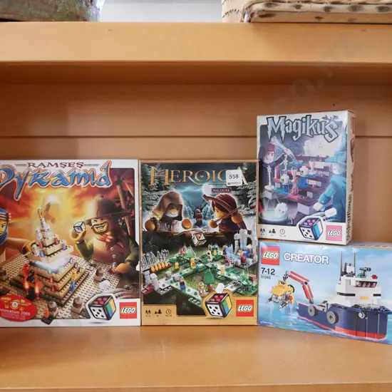 4x Lego sets