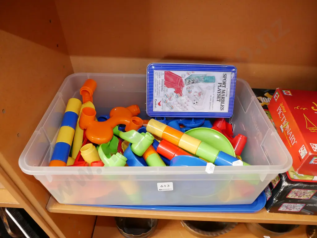 marbles, plastic marble roll game Image 1++