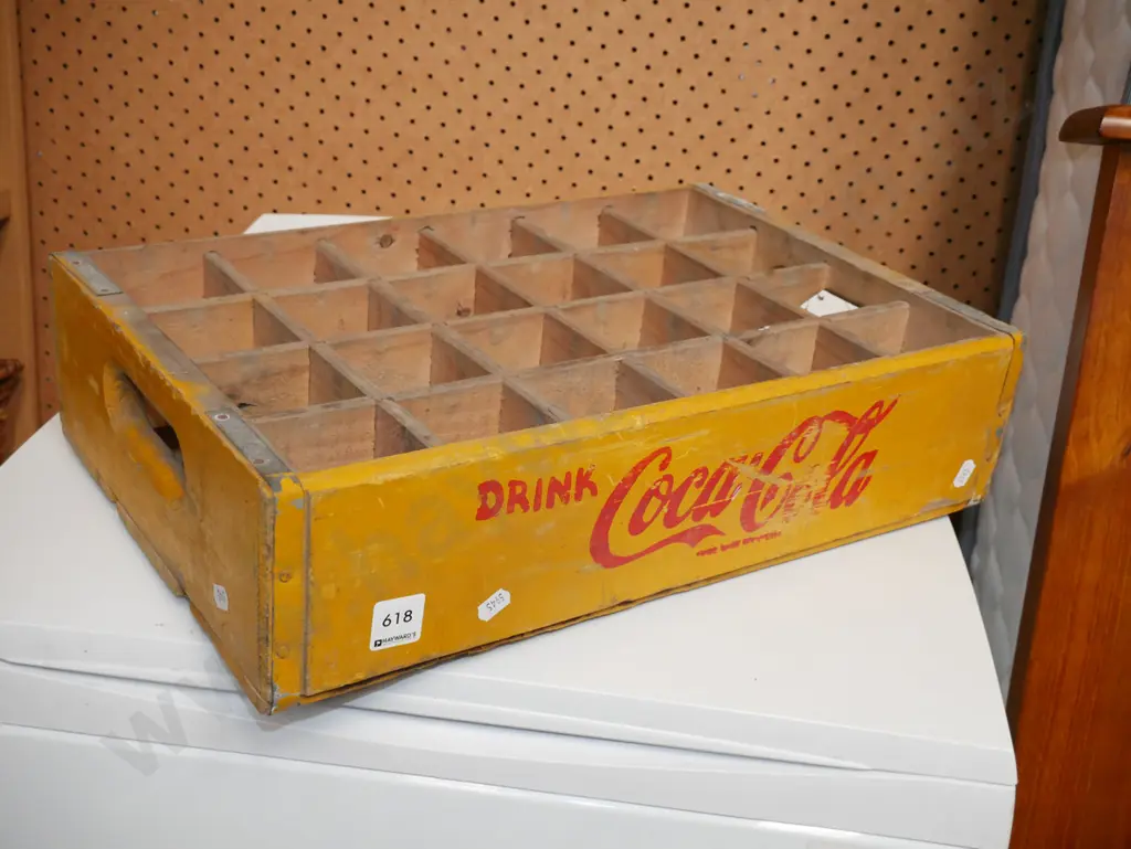 wooden Coca Cola crate Image 1++