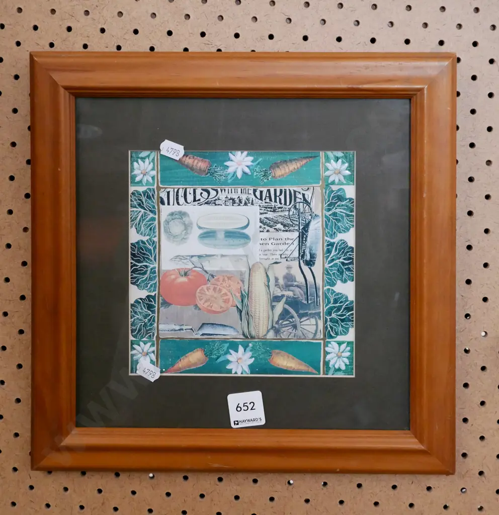 framed garden print Image 1++