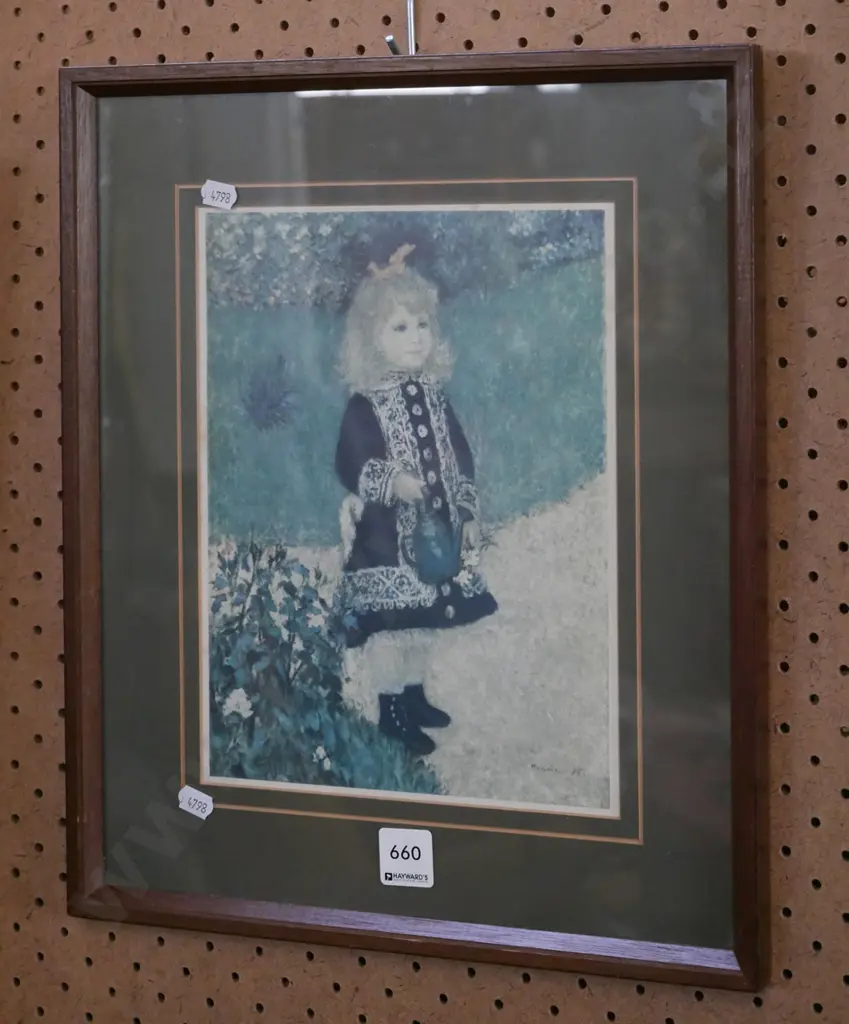 framed print - portrait of a girl Image 1++