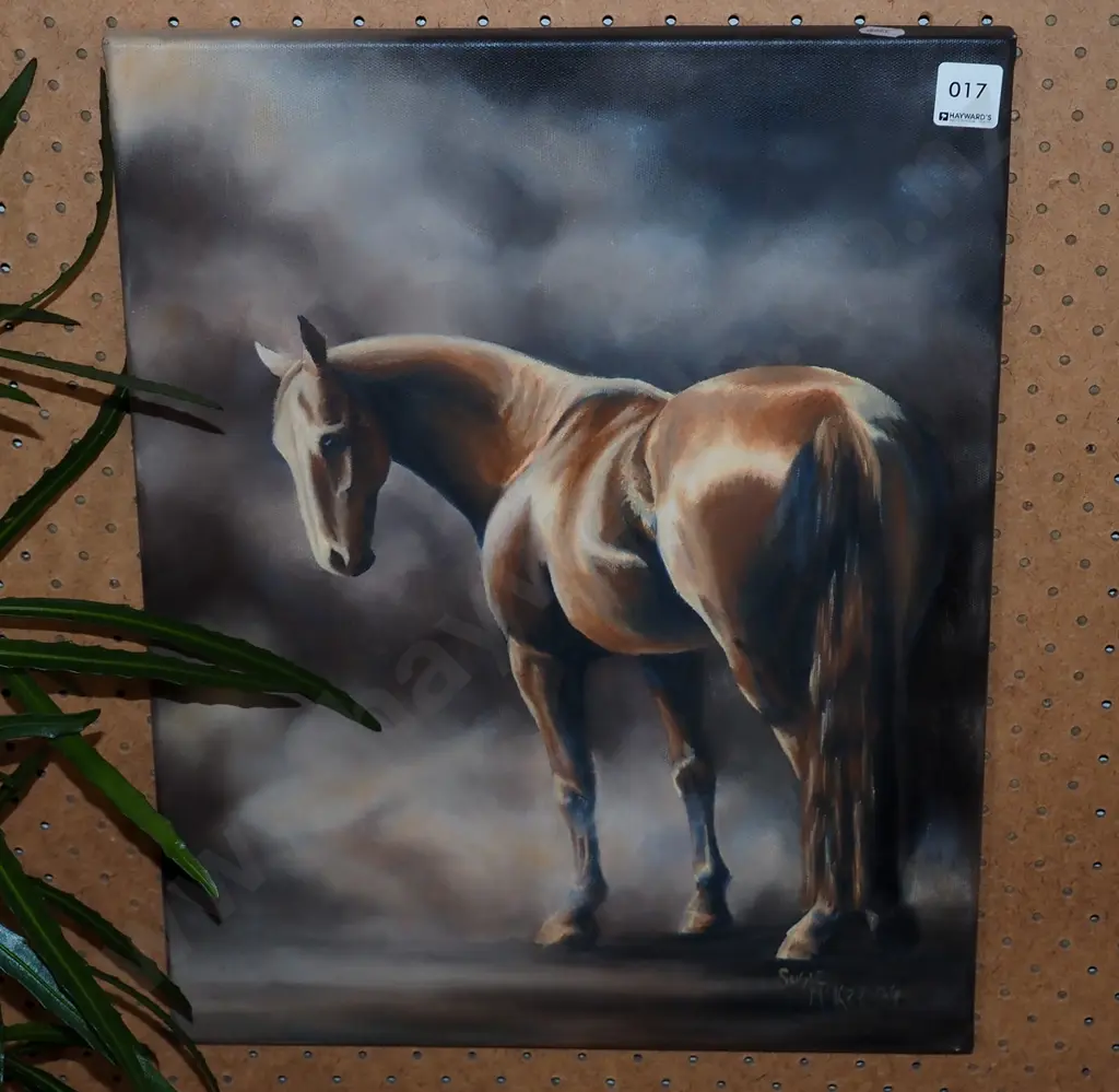 oil on canvas - horse Image 1++
