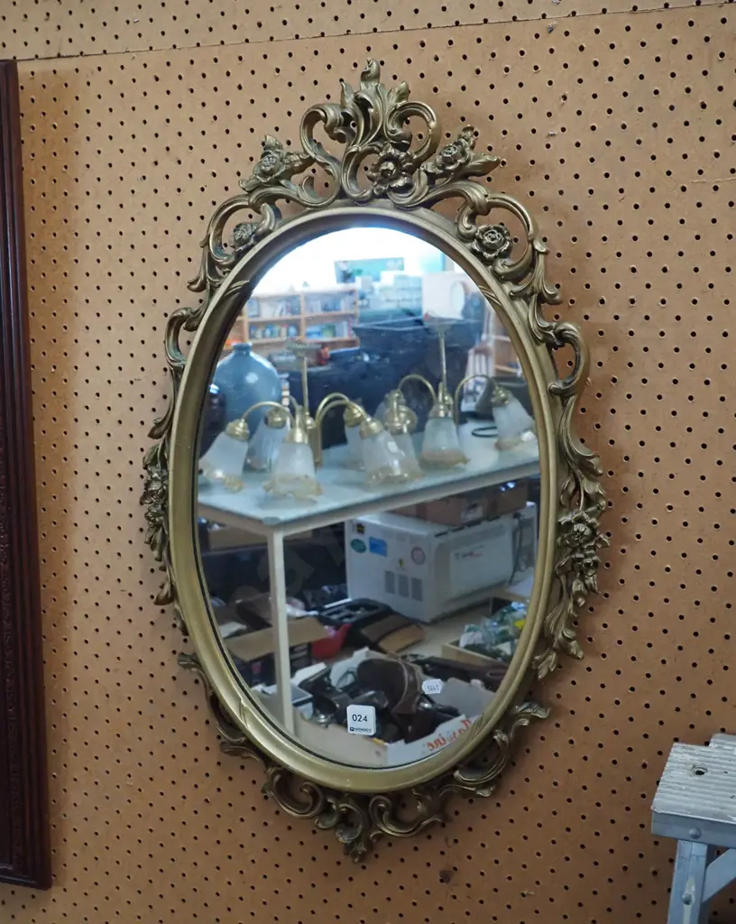 ornate framed mirror Image 1++
