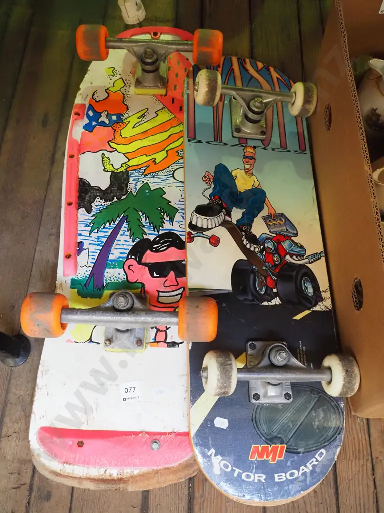 2x skateboards Image 1++