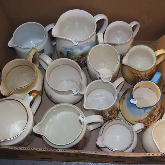 box; jugs  