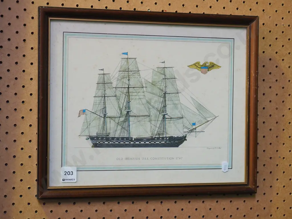 framed print - Old Ironside Image 1++