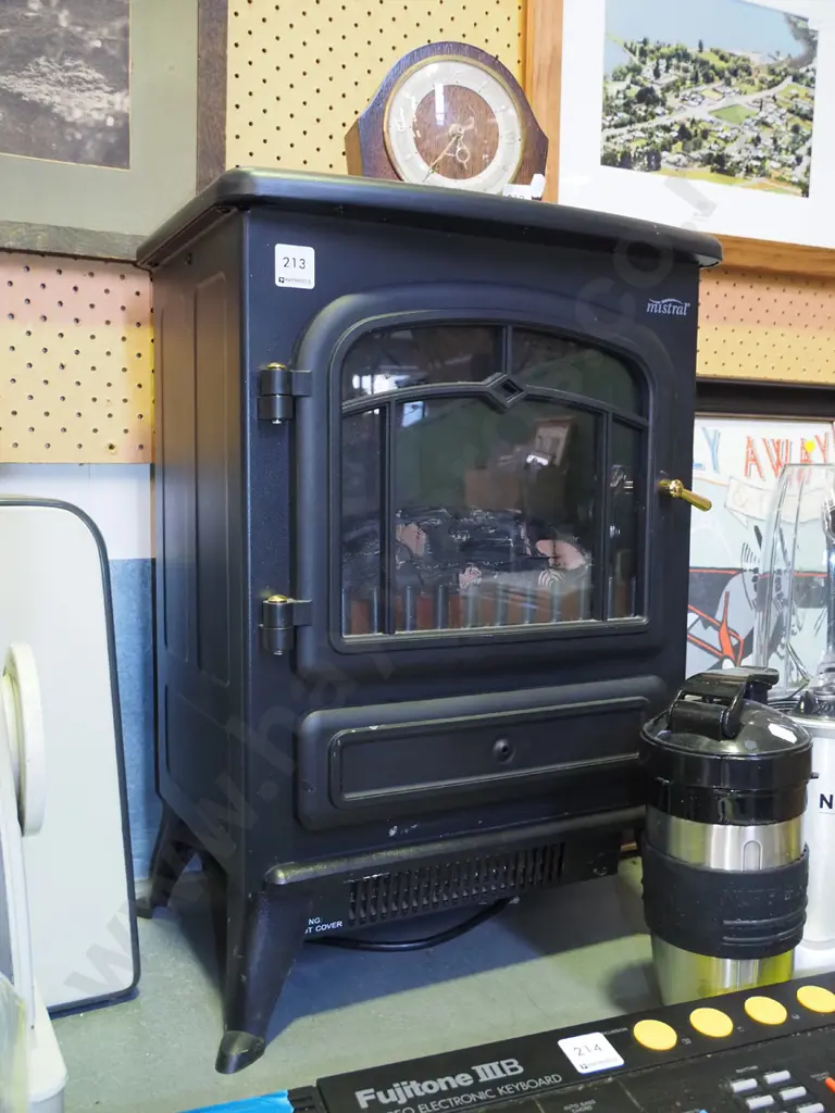 Mistral faux log heater Image 1++