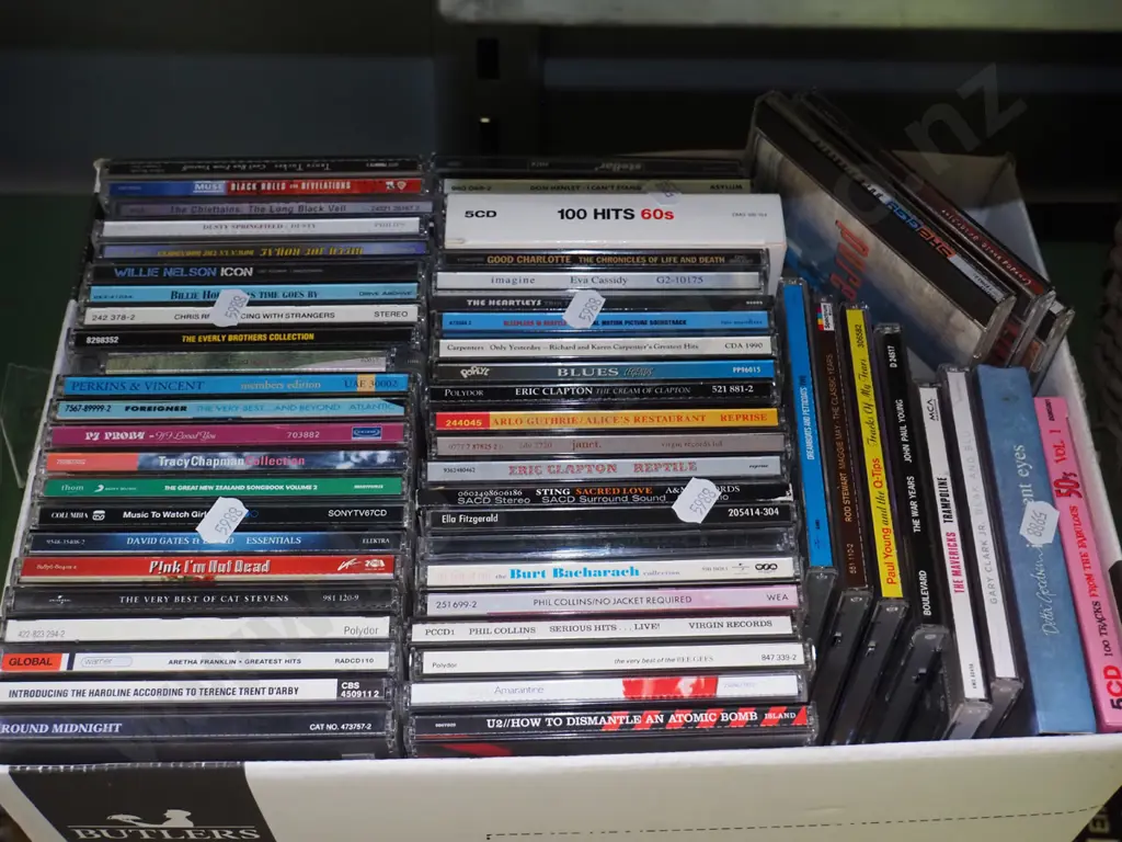 box of CDs Image 1++