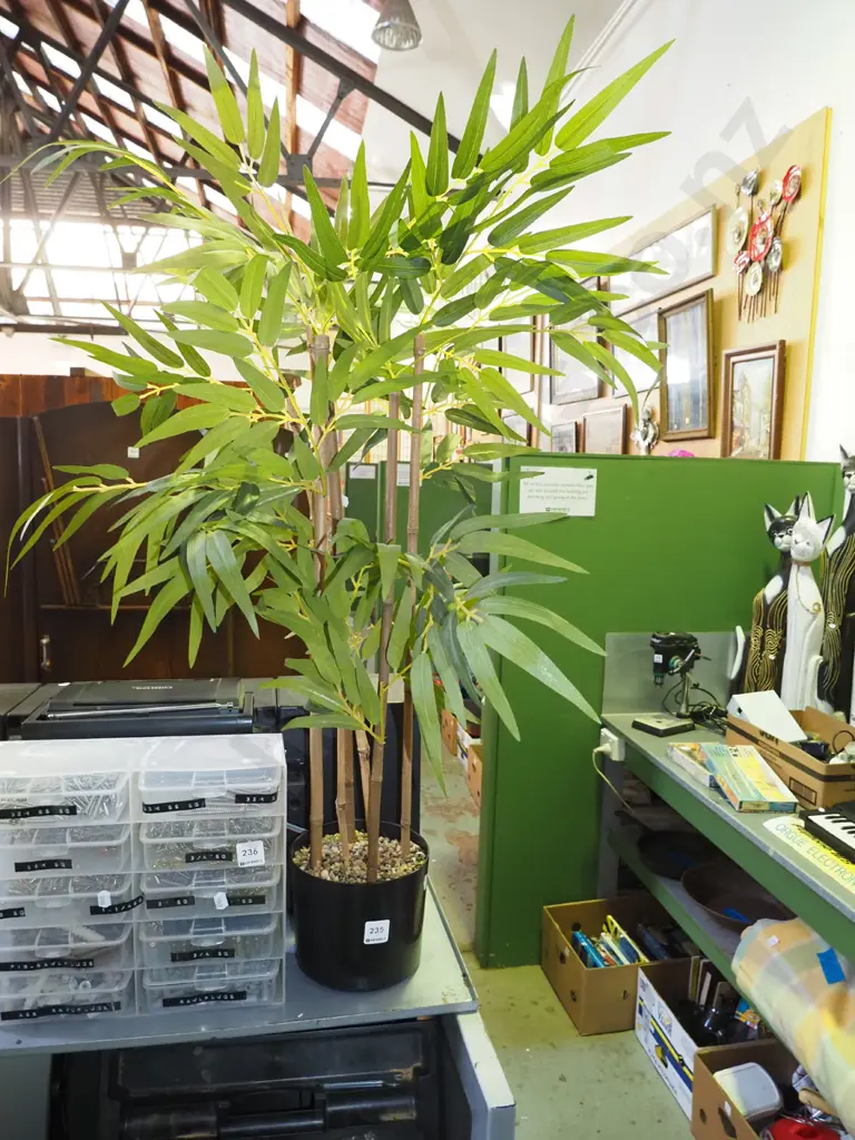 plastic bamboo plant H-800 Image 1++