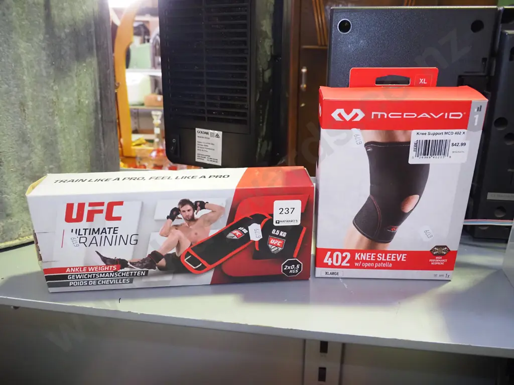 knee sleeve, UFC ankle training weights Image 1++