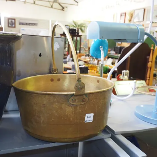 brass jam pan