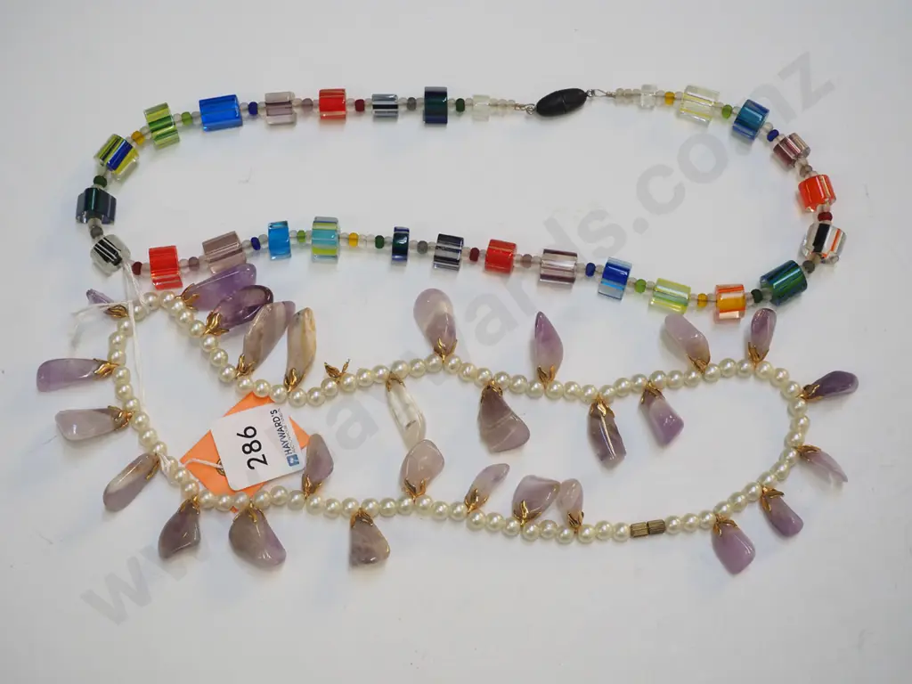 2x necklaces Image 1++