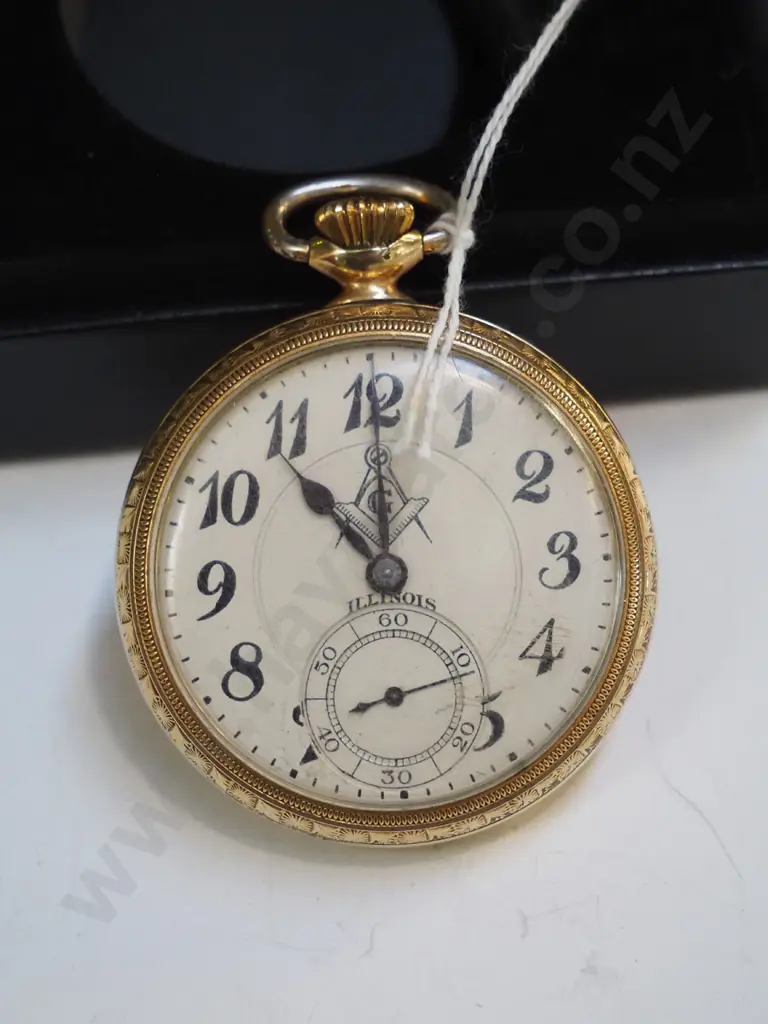 Masonic Lodge fob watch  Image 1++