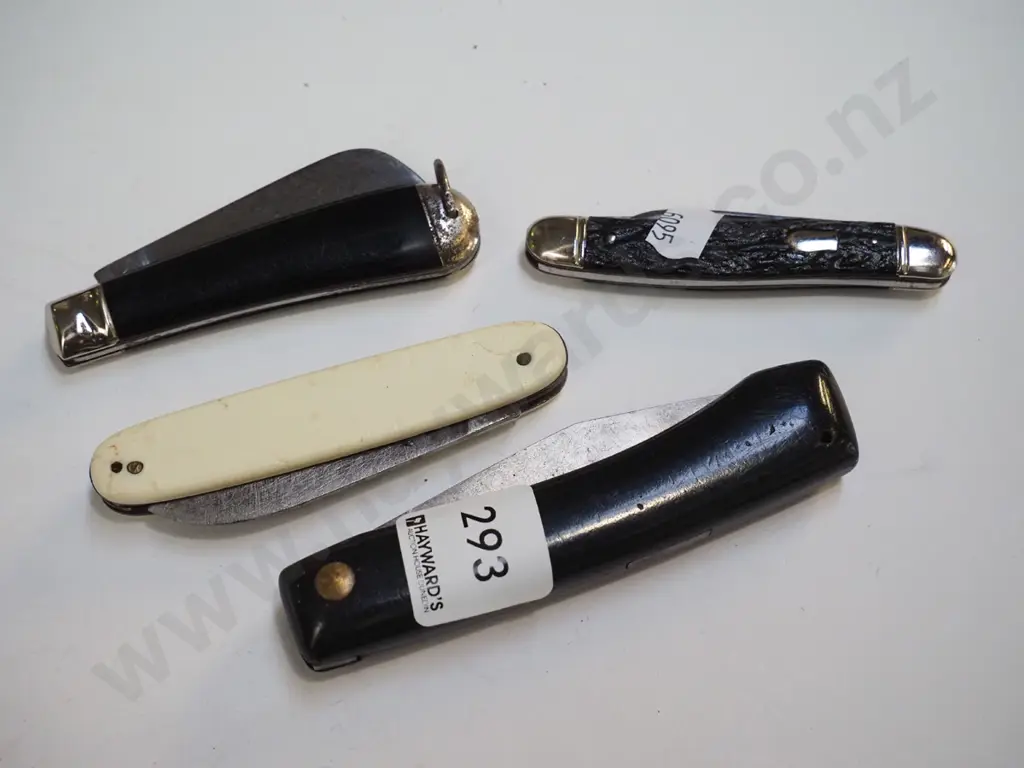 4x pocket knives Image 1++
