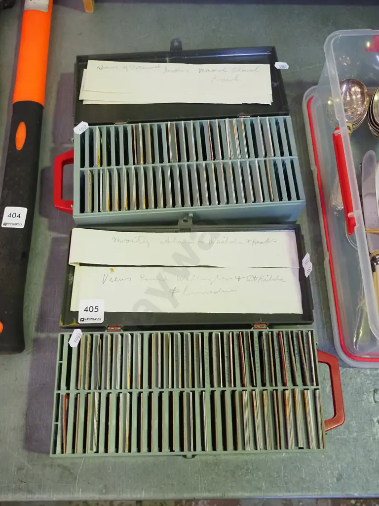2x boxes of slides Image 1++