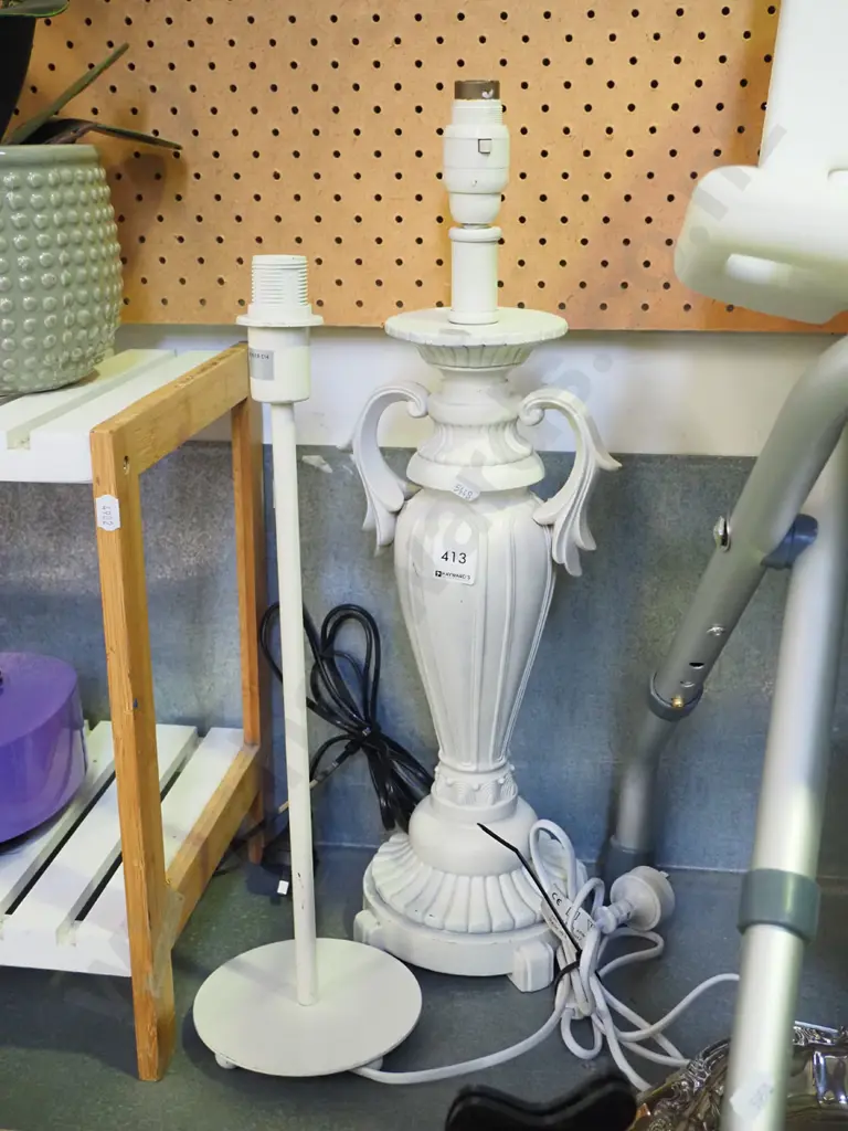 2x table lamp bases Tallest H-530 Image 1++