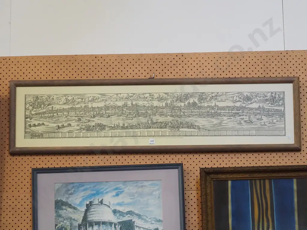 framed reproduction print - city Image 1++