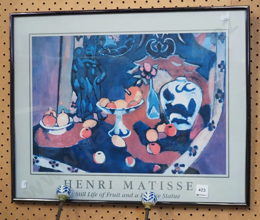 framed Matisse print Image 1++